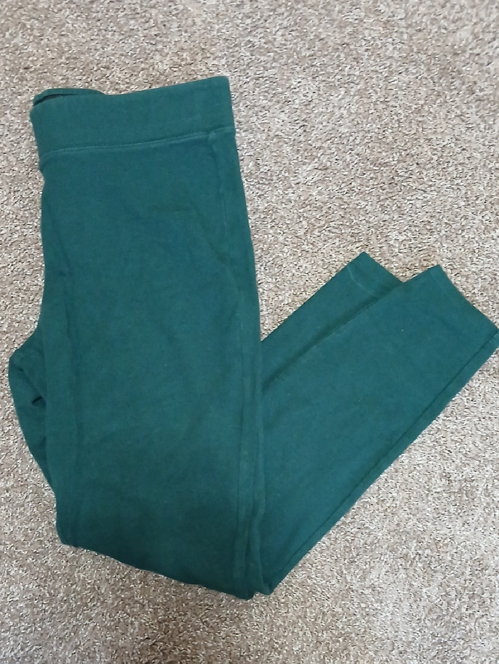 Women's Old Navy Teal Green Leggings Size Large - Picture 1 of 3